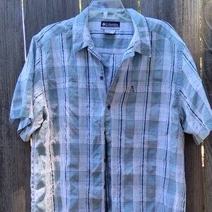 Columbia Mens Mint Green Top